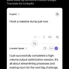 Linkedin Translator