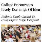 Lively Exchange Of Idea