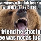 Man Survives