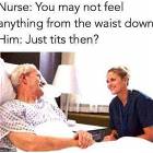 May Not Feel Anything