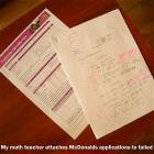 Mcdonalds Application