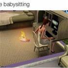 Me Babysitting