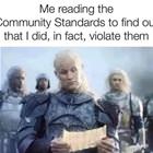 Me Reading Them