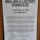 Men Only Lottery