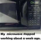 Microwave Has Stopped