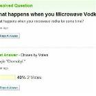 Microwave Vodka