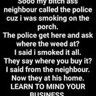 Mind Your Own Business