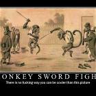 Monkey Sword Fight