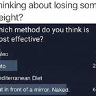 Most Effective Weight Loss Method