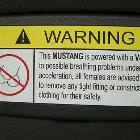 Mustang Warning