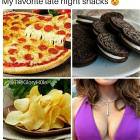 My Favorite Late Night Snacks