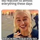 My Reaction