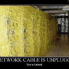 Network Cable Is Un Plugged