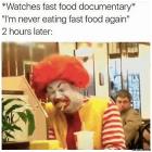 Never Eating Fast Food Again