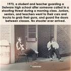 No Shooter Ever Arrived