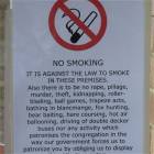 No Smoking