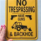 No Trespassing