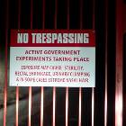 No Trespassing