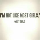 Not Like Most Girls