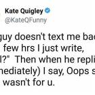Not Texting Back