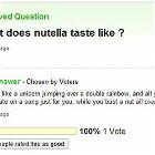 Nutella Tastes Like
