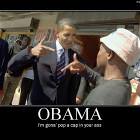 Obama Pops A Cap