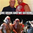 One Drink And We Go Home