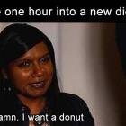 One Hour Into A New Diet