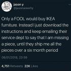 Only A Fool Would Buy It