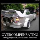 Overcompensating