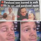 Paralysed Teen