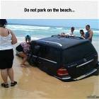 Parking On The Beach