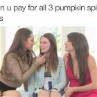 Paying For Pumpkin Spice