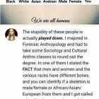 People Are Actually Different