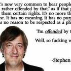 People Who Are Offended