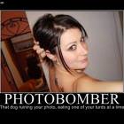 Photobomber Dog