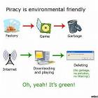 Piracy Is Green