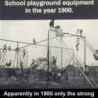 Playgrounds 100 Years Ago