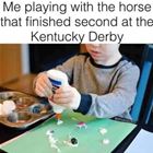 Playing With The Horse