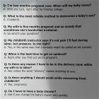 Pregnancy Common Questions