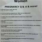 Pregnancy Q And A