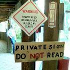 Private Sign