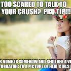 Pro Tip For Shy Guys