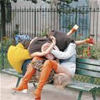 Relaxing At The Park
