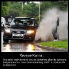 Reverse Karma