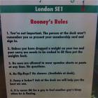 Rooneys Boxing Gym Rules