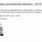 Russian Election Year