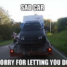 Sad Car