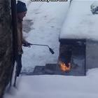Shoveling The Driveway