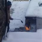 Shoveling The Driveway